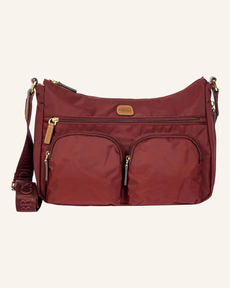 Bric's Umhängetasche X-BAG Dunkelrot
