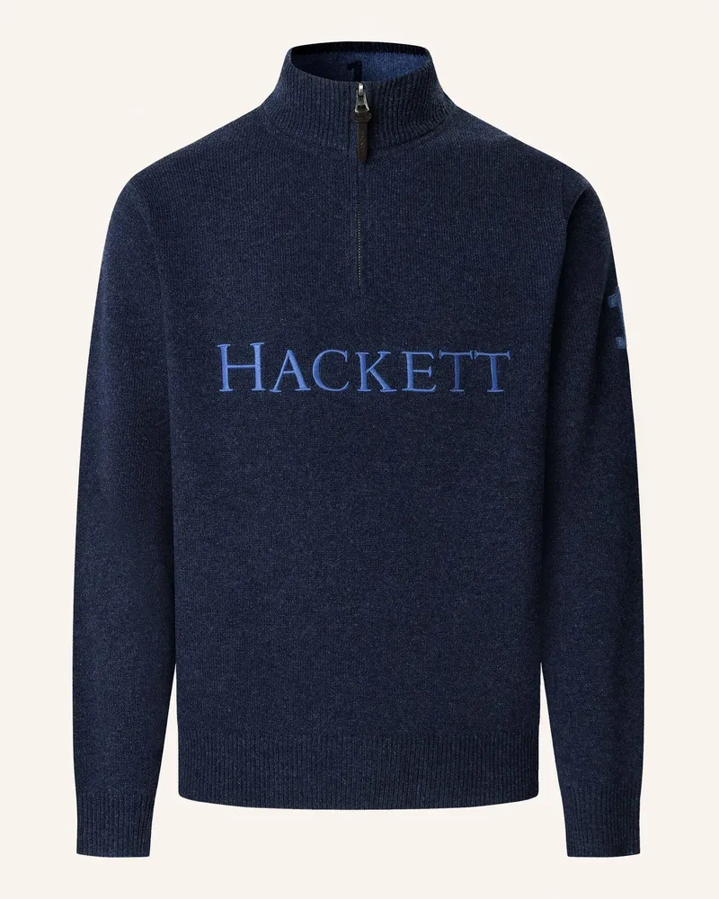 Hackett Pullover HERITAGE NO.1 HZIP Blau