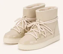 Lack-Boots Glossy weiss