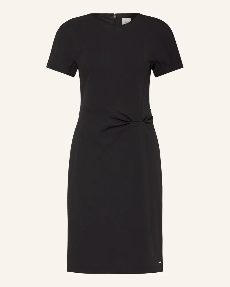 Calvin Klein Etuikleid schwarz Schwarz