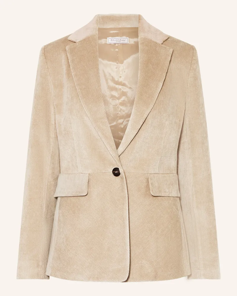 Antonelli Firenze Cordblazer GRUMELLO Beige