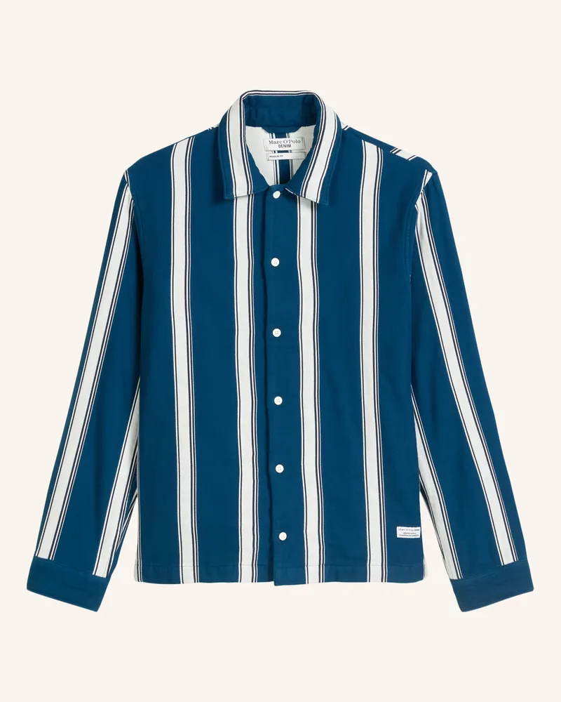 Marc O'Polo Overshirt blau Blau