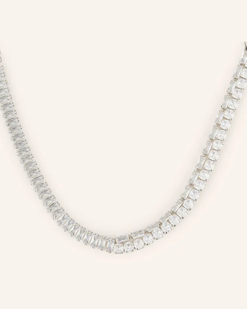Ferragamo Halskette Gancio Evo silber Silber