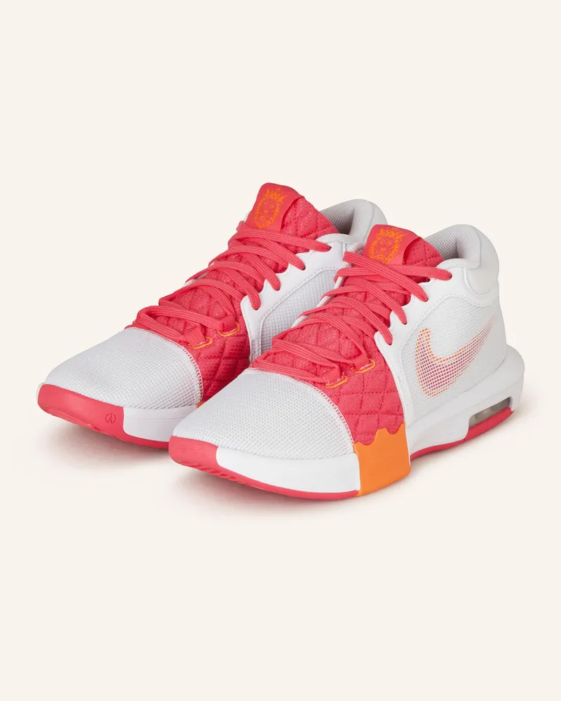 Nike Basketballschuhe LEBRON WITTNESS VIII Weiss