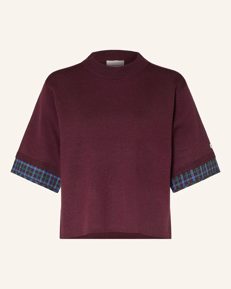 Claudie Pierlot Strickshirt rot Dunkelrot