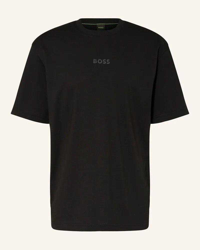HUGO BOSS T-Shirt schwarz Schwarz