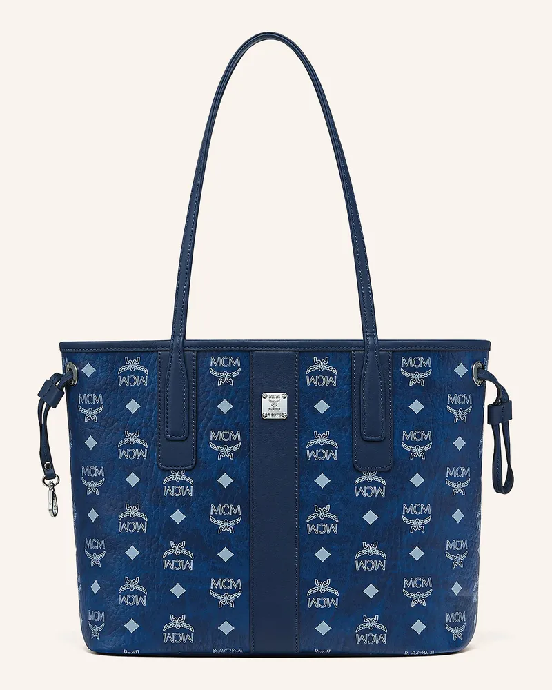MCM Shopper LIZ mit Pouch Blau