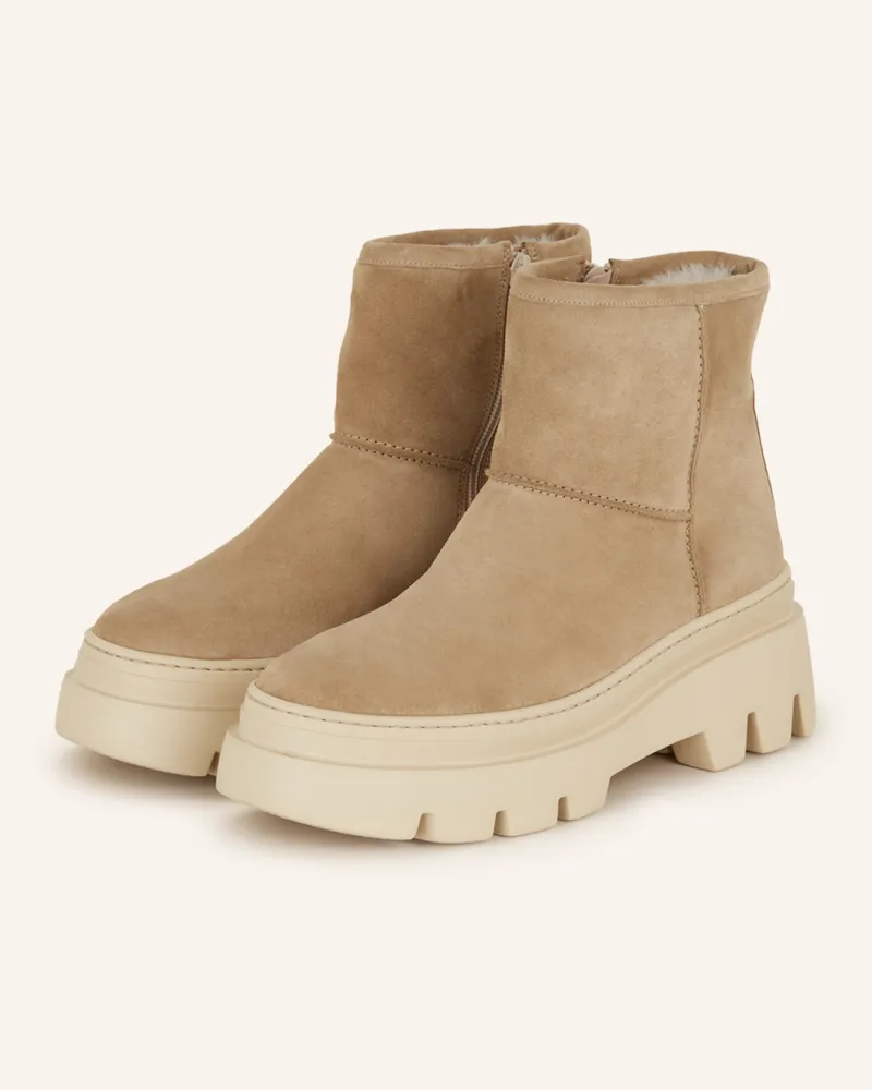 paul green Stiefeletten Beige
