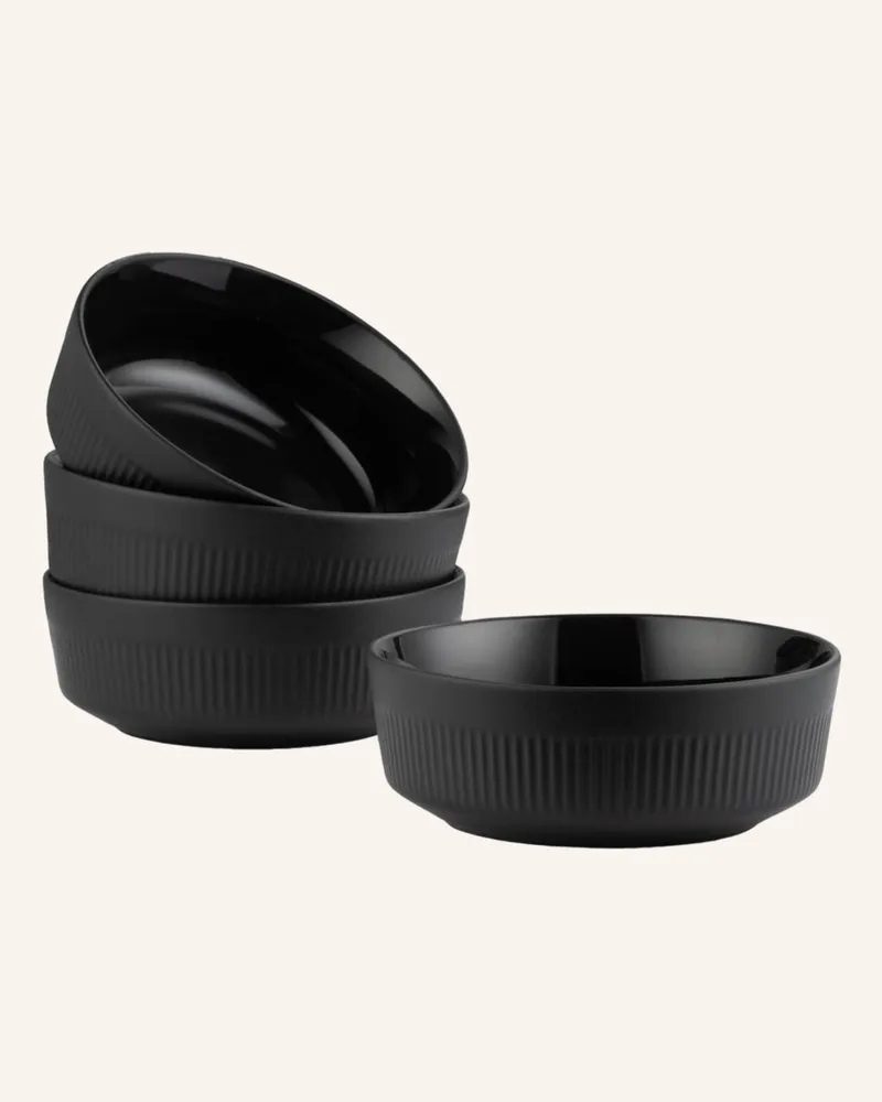 Marc O'Polo Schale Moments Small grau Schwarz