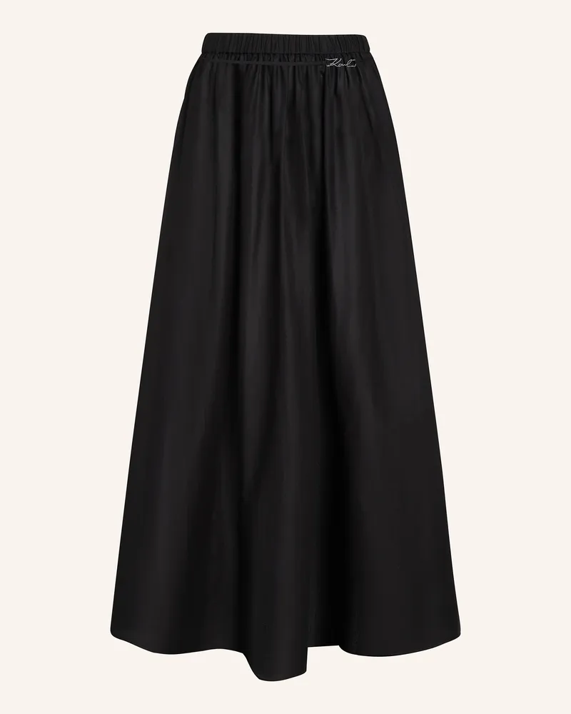 Karl Lagerfeld Rock schwarz Schwarz