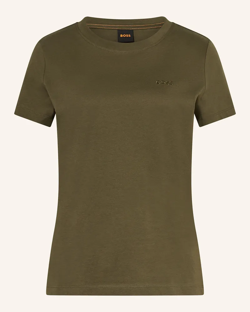 HUGO BOSS T-Shirt ESOGO Dunkelgrün