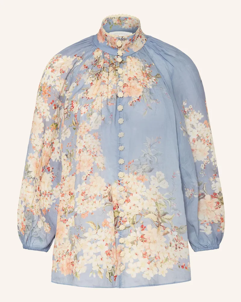 Zimmermann Bluse CASCADIAN Hellblau
