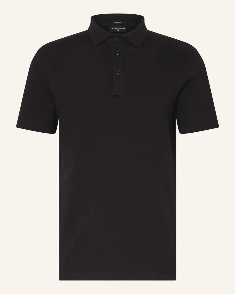 Strellson Jersey-Poloshirt FISHER Schwarz