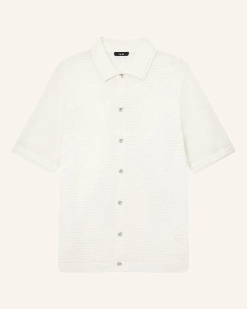 Reiss Strickhemd Clifton Slim Fit weiss Weiss