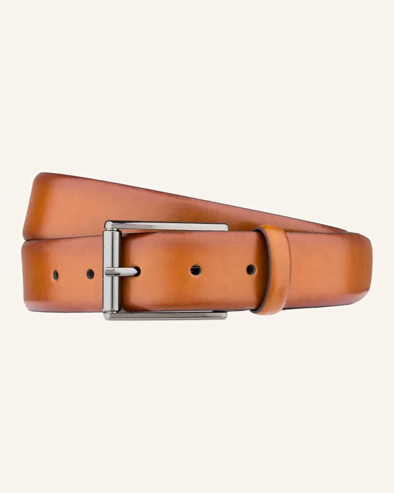 Strellson Ledergürtel Cognac