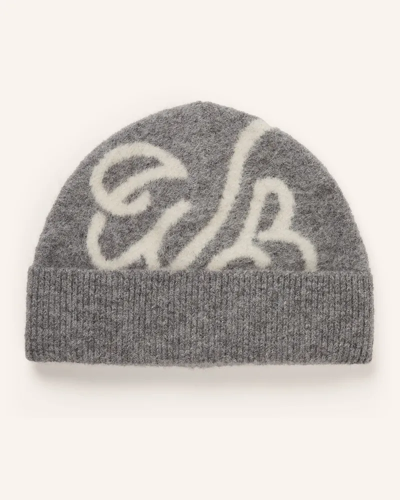 WRSTBHVR Beanie FIONN mit Alpaka Grau