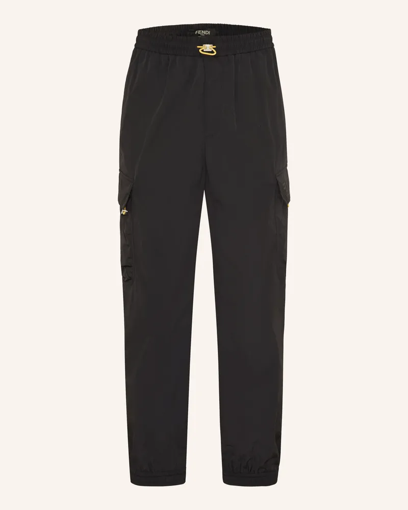 Fendi Cargohose schwarz Schwarz