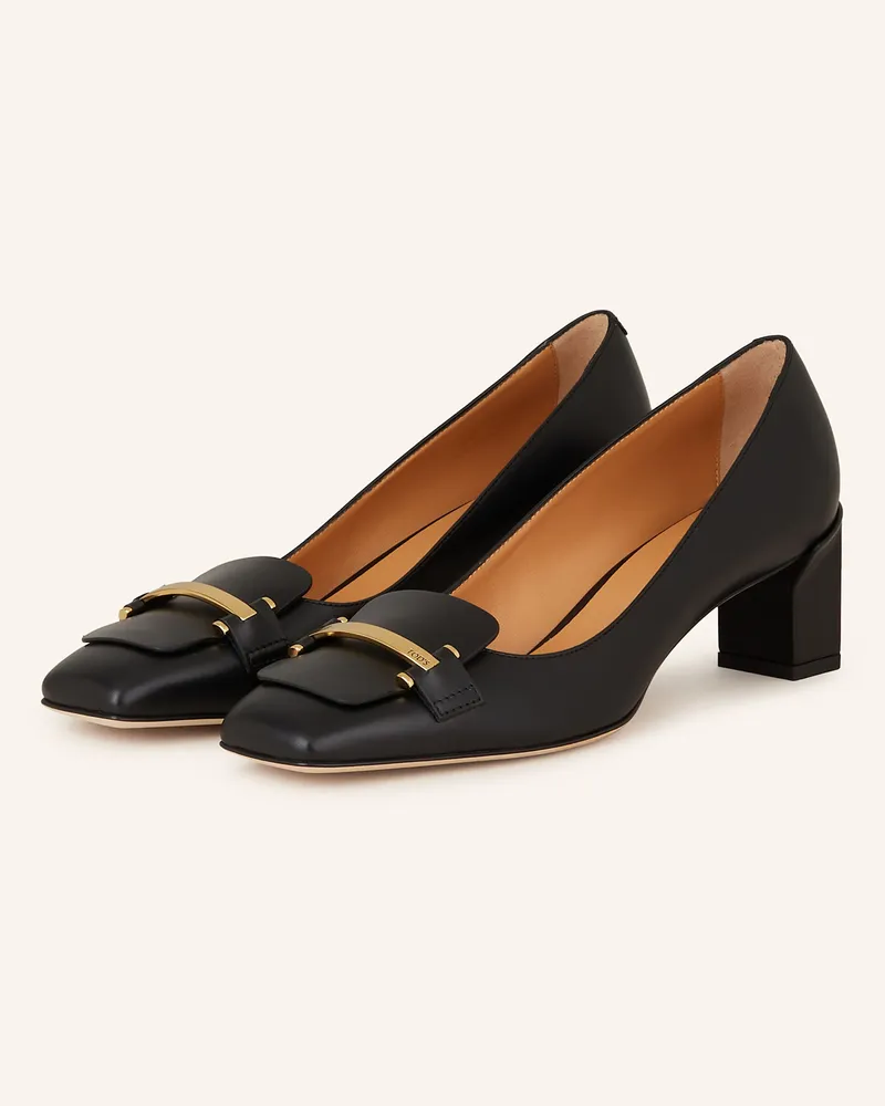 TOD'S Pumps schwarz Schwarz