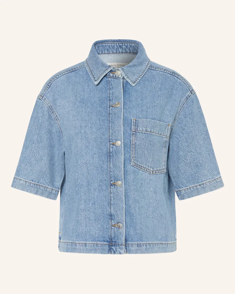 Marc O'Polo Jeansbluse blau Blau