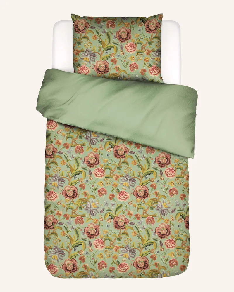 Essenza Bettwäsche Rosanella gruen Grün