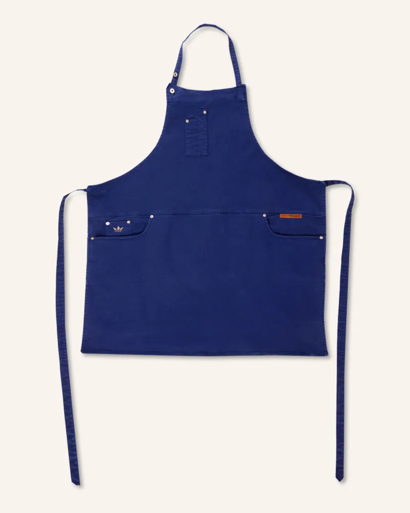 DUTCHDELUXES Schürze blau Dunkelblau