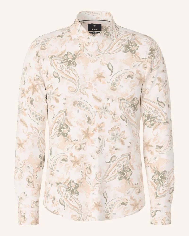 JOOP! Hemd Pai Slim Fit Mit Leinen orange Lachs