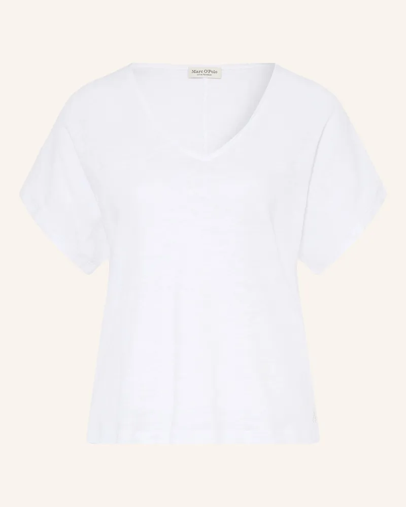 Marc O'Polo T-Shirt weiss Weiss