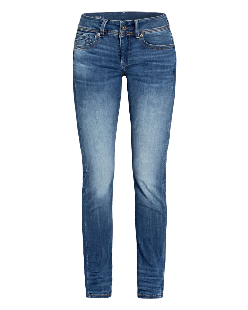 G-STAR RAW Straight Jeans Midge blau 6028