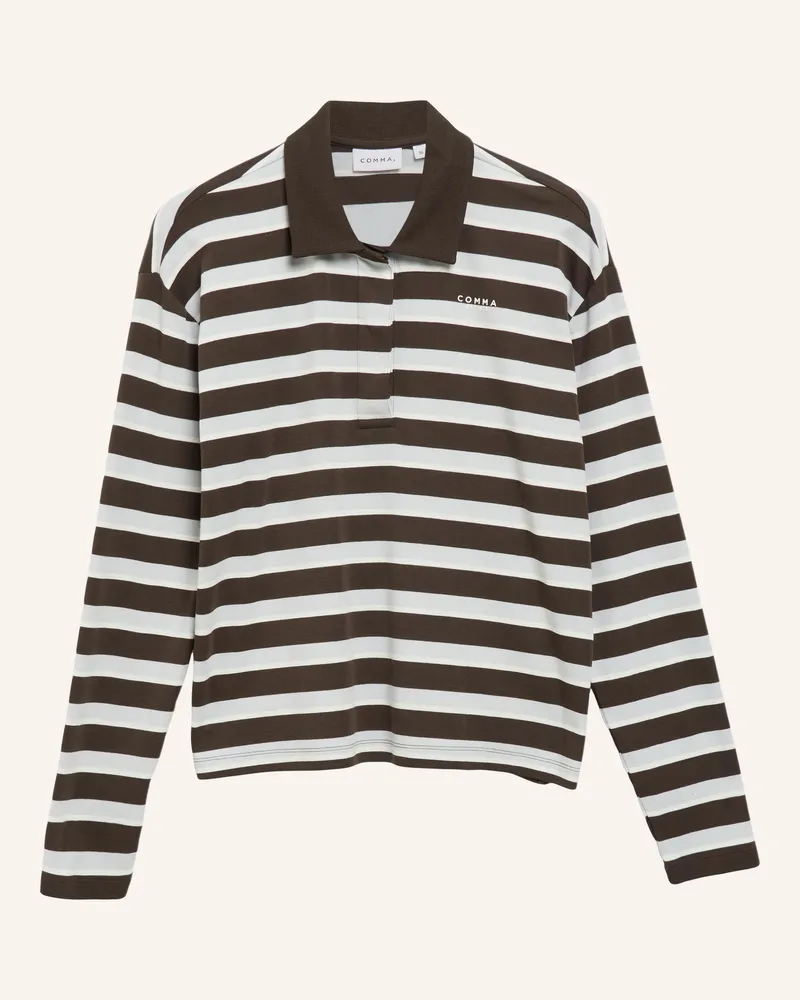 COMMA T-Shirt braun Braun