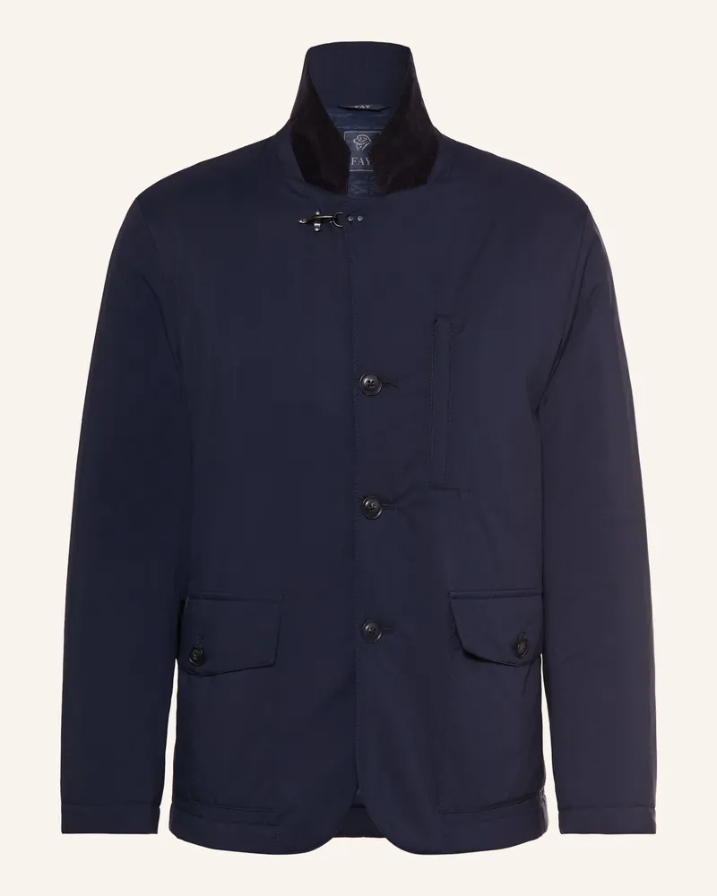 Fay Jacke blau Dunkelblau
