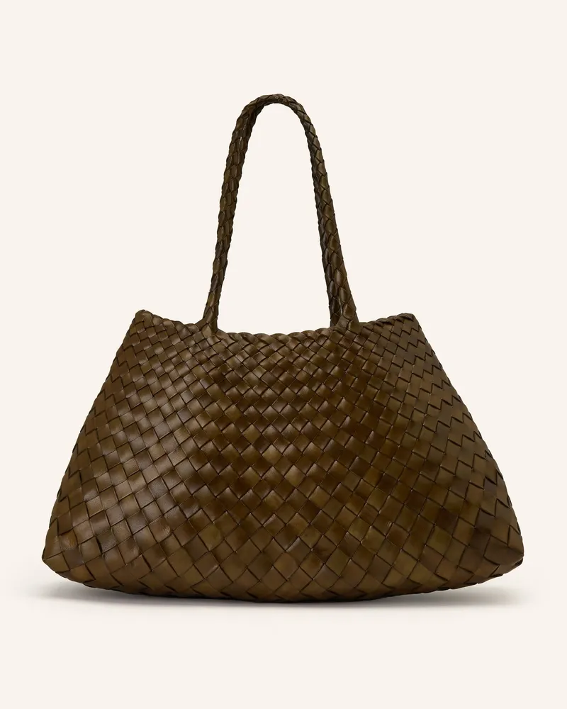 Dragon Diffusion Shopper SANTA CROCE BIG Khaki