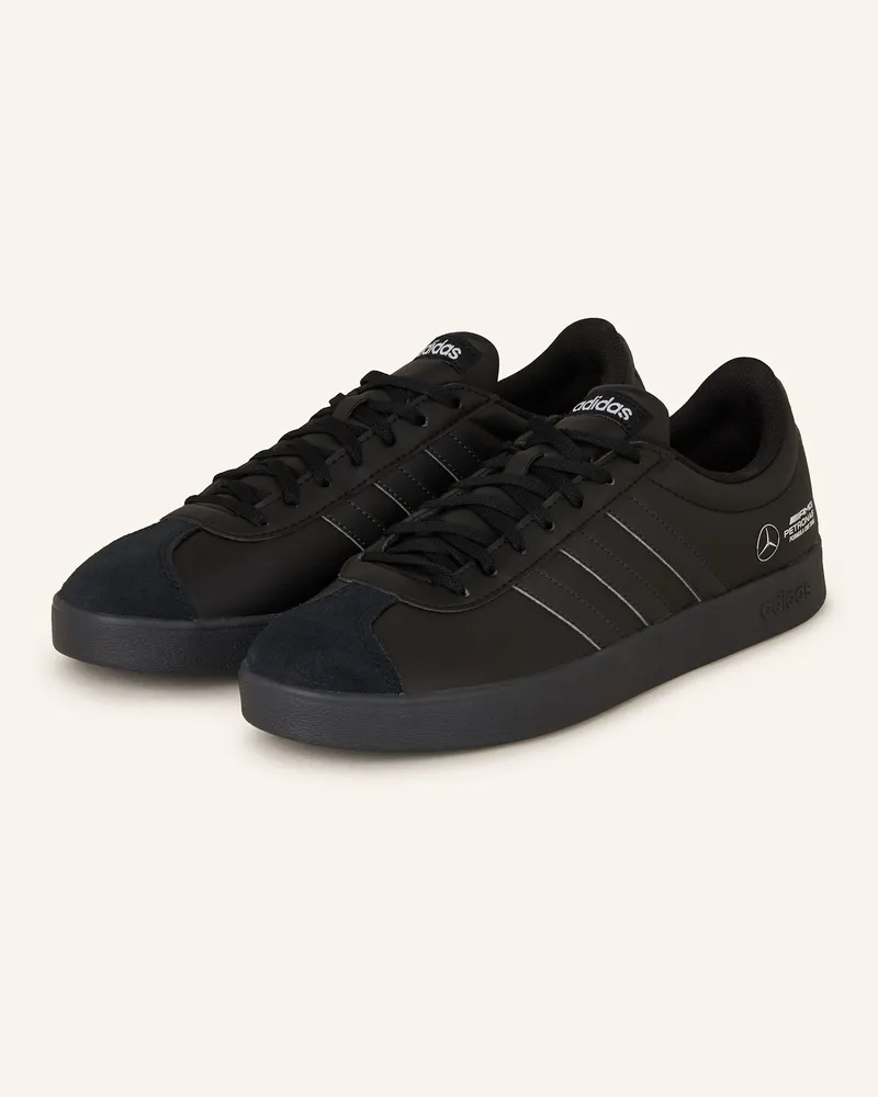 adidas Sneaker MERCEDES - AMG PETRONAS FORMULA ONE TEAM VL COURT Schwarz