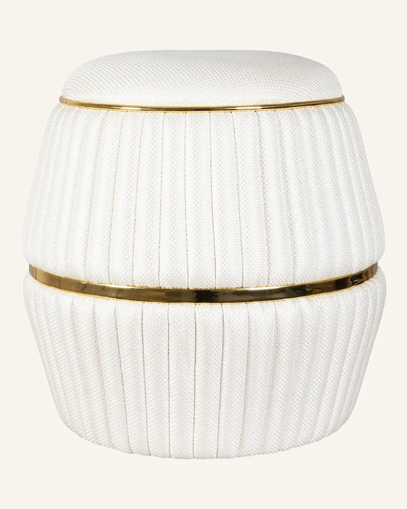 Kayoom Hocker DORIC Creme