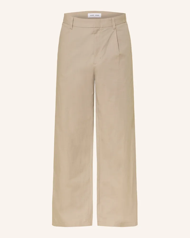 Samsøe & Samsøe Chino Savalentin Regular Fit weiss Beige