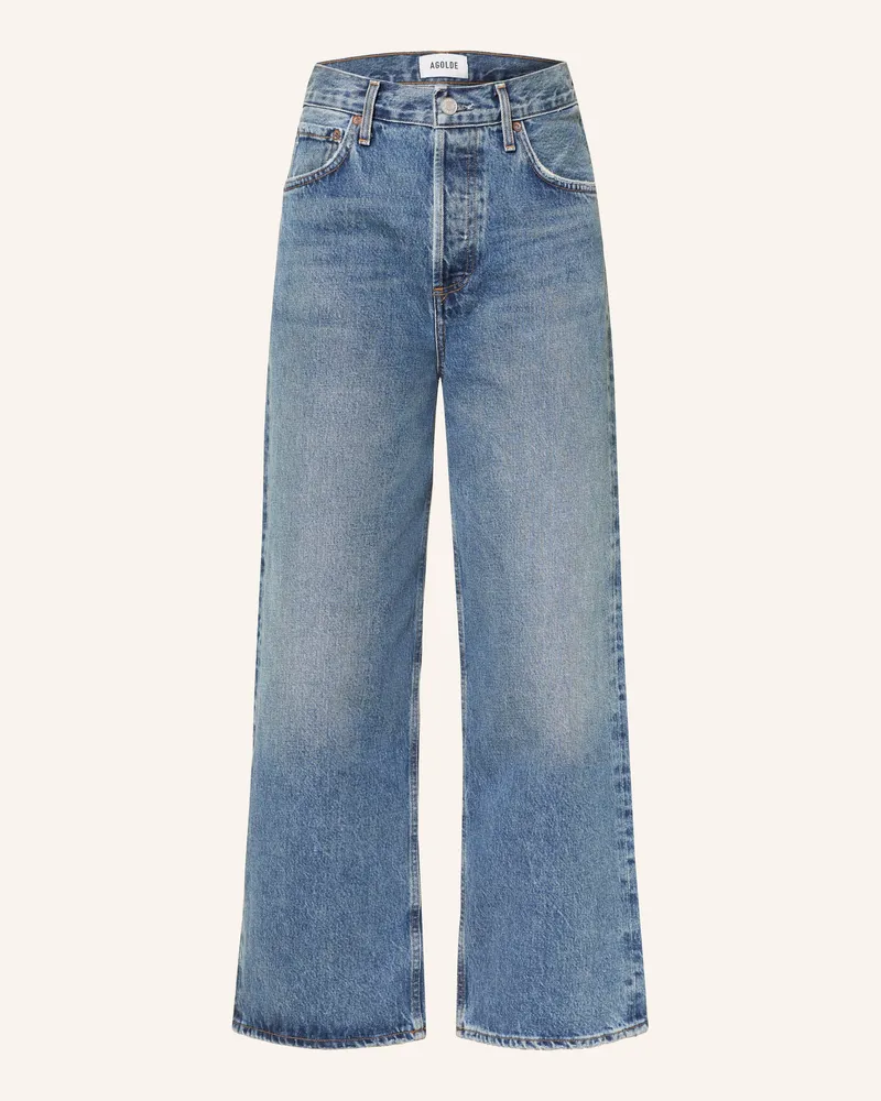 AGOLDE Cropped Jeans Ren blau Chapter