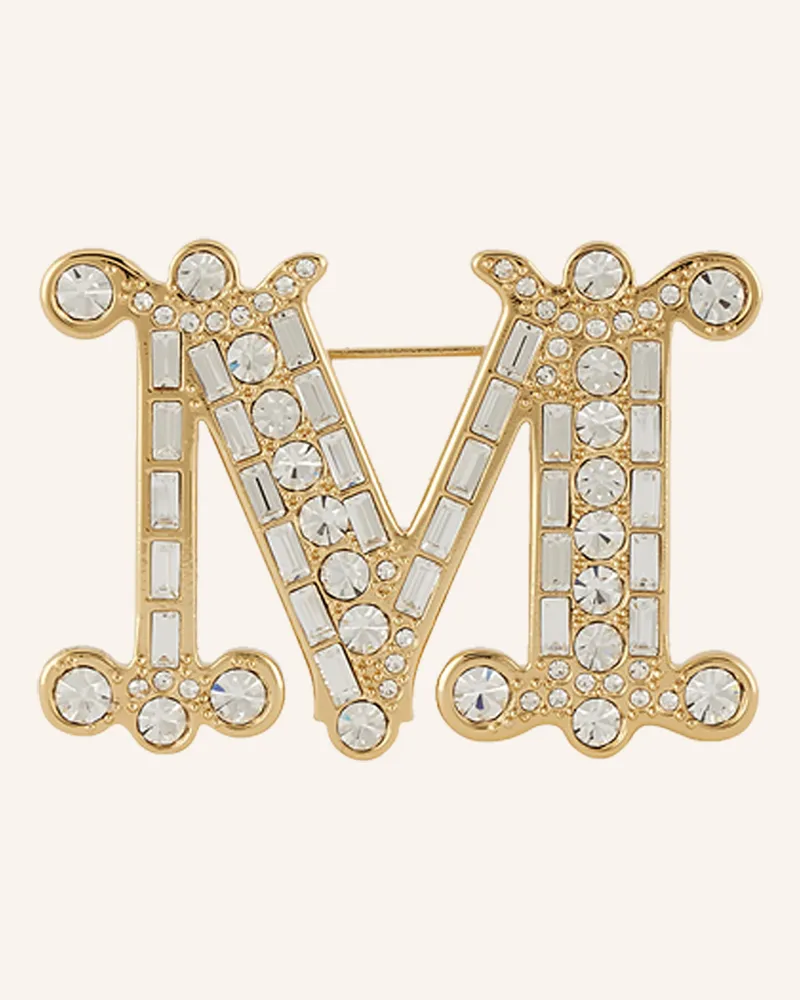Max Mara Brosche BATH2 Gold