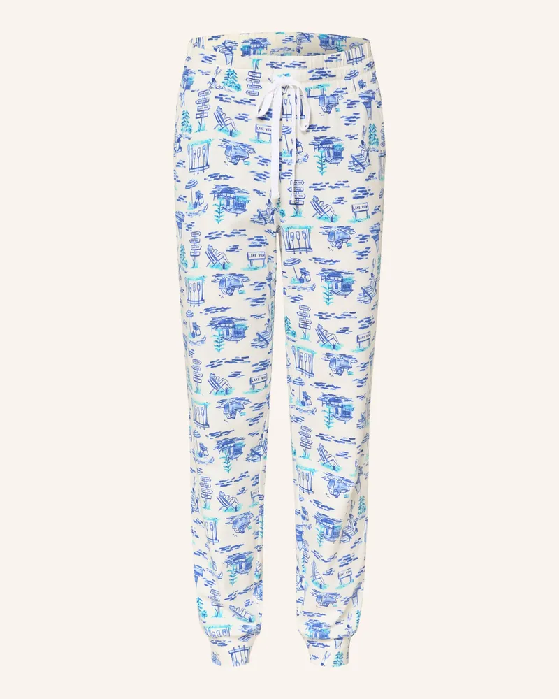 Jockey Schlafhose weiss Creme