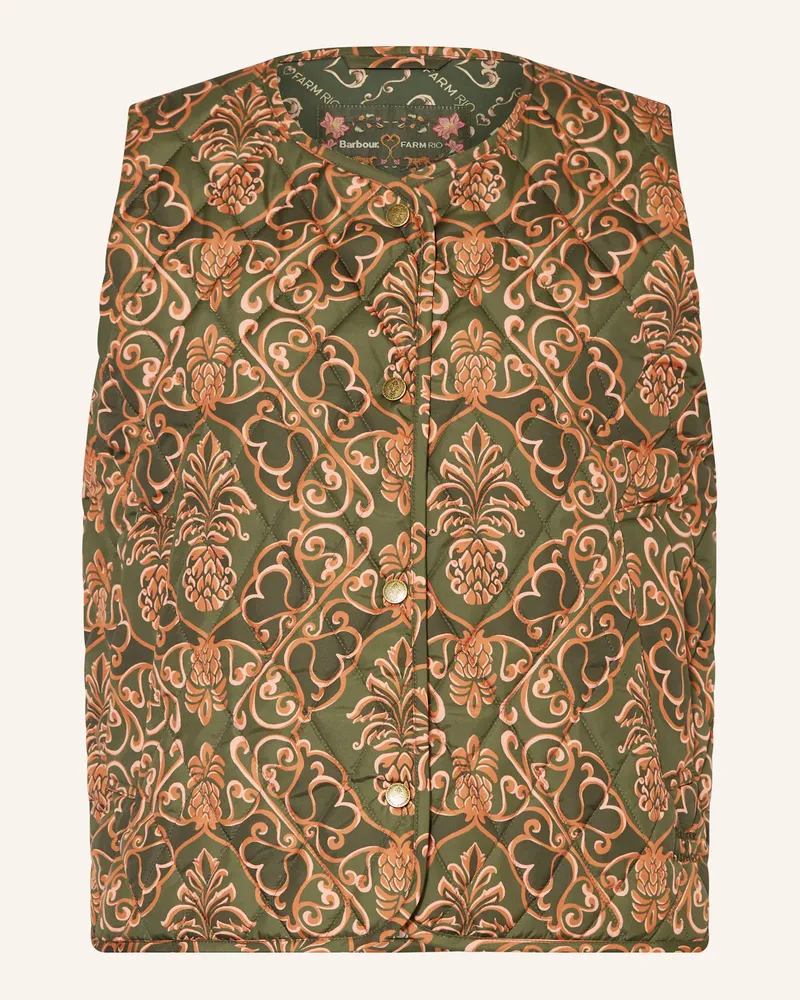 Barbour Steppweste FERNANDA LI Oliv