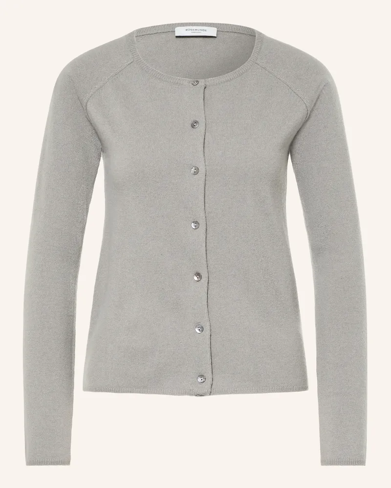 Rosemunde Strickjacke Laica Mit Cashmere grau Grau