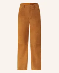 Claudie Pierlot Lederhose Braun