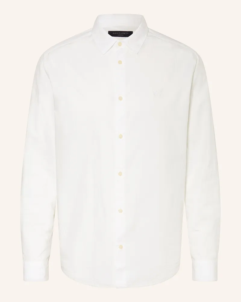 AllSaints Hemd HEARTSAINTS Relaxed Fit Ecru