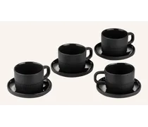 4er-Set Espressotassen MOMENTS mit Untertasse