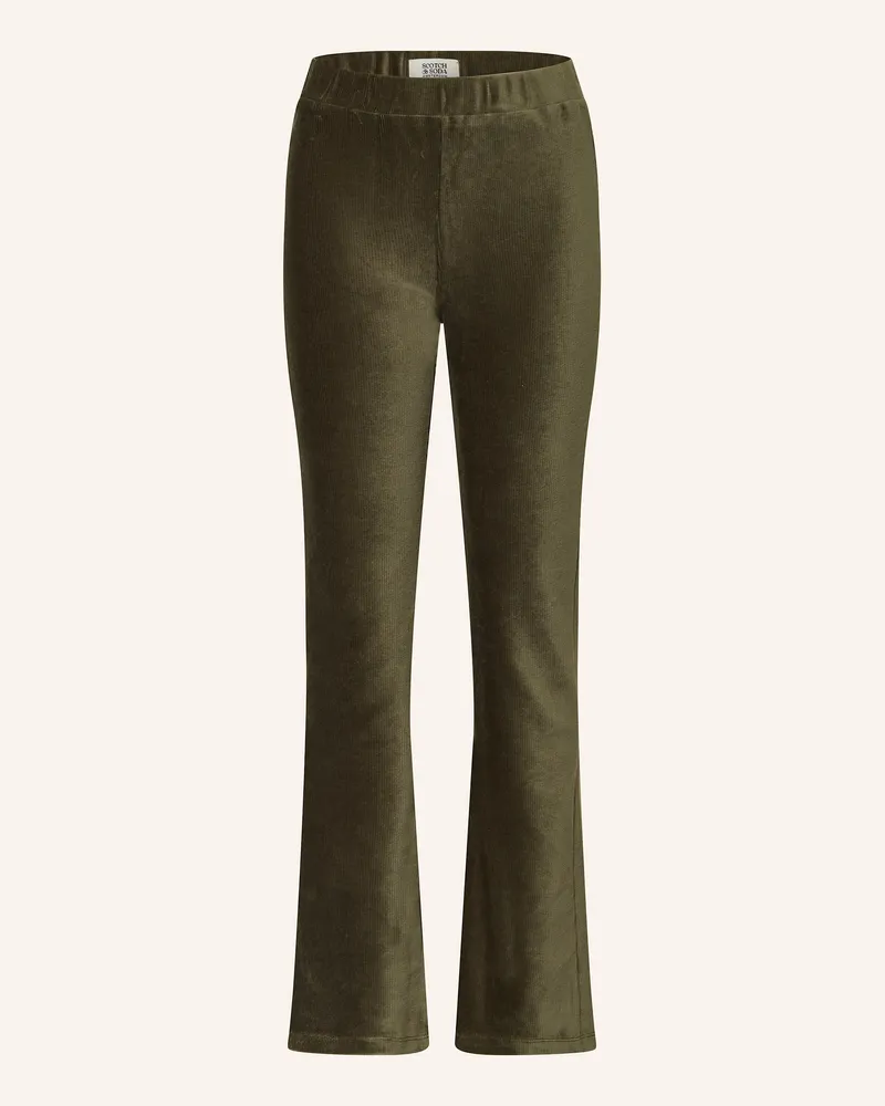 Scotch&Soda Cordhose Dunkelgrün