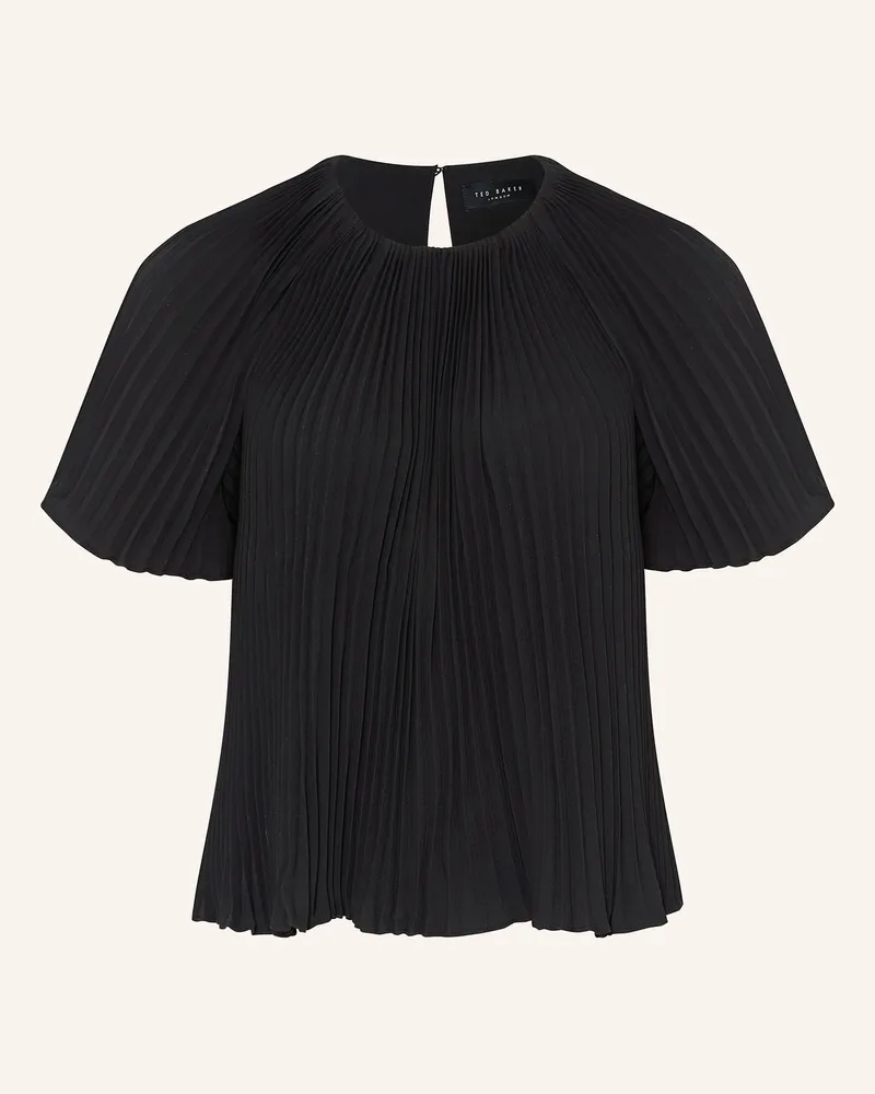 Ted Baker Blusenshirt AGARA mit Plissees Schwarz