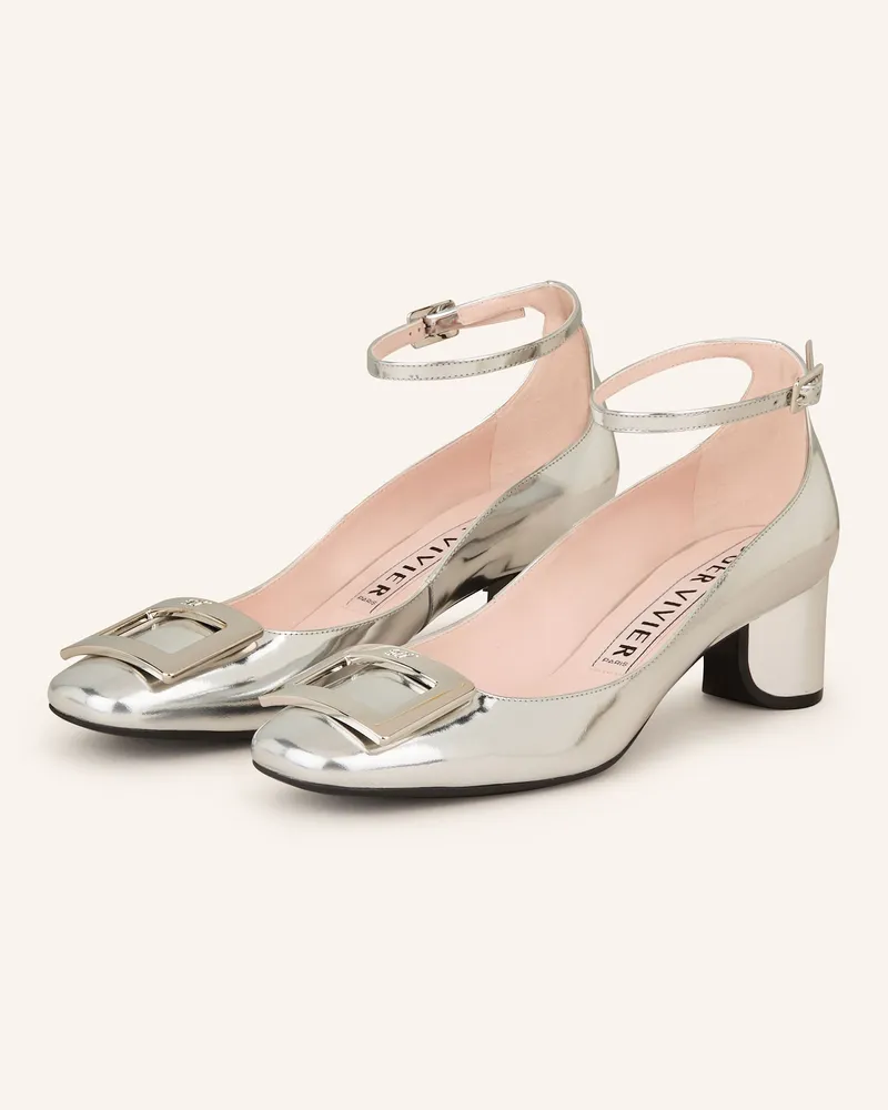 Roger Vivier Slingpumps U LOOK Silber