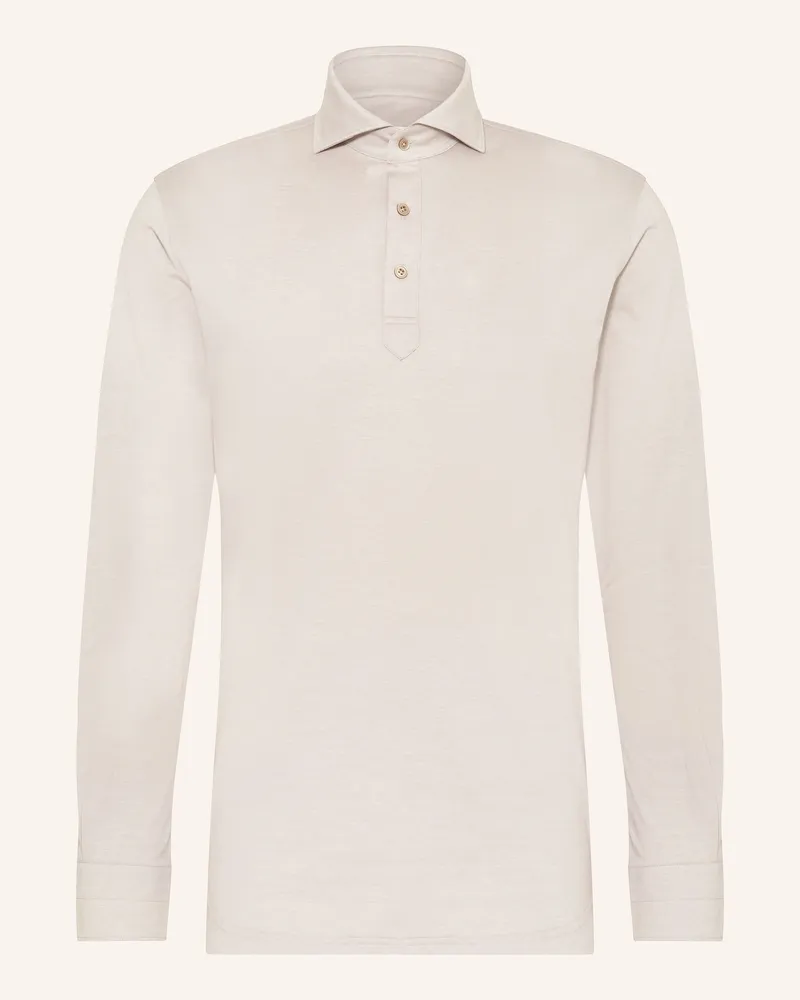 Profuomo Hemd Slim Fit Beige