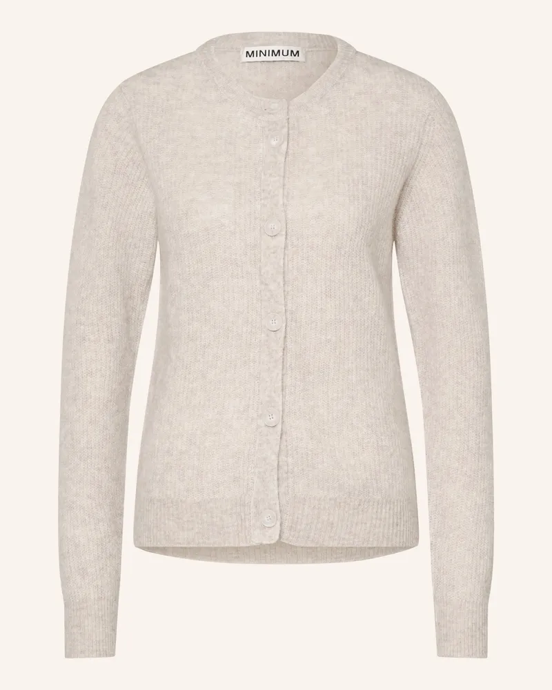 Minimum Strickjacke Kora Mit Mohair beige Beige