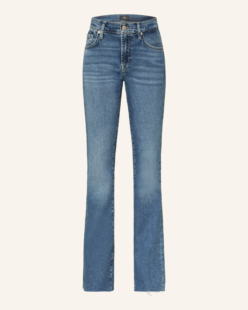 7 for all mankind Bootcut Jeans Tailorless blau 3np