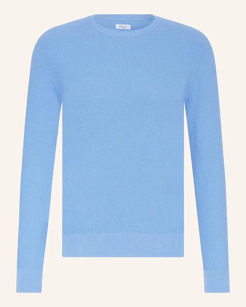 paul Pullover blau Hellblau