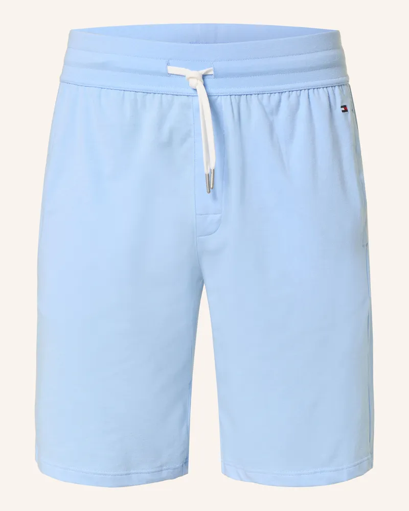 Tommy Hilfiger Schlafshorts blau Hellblau